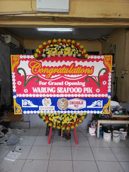 Papan Bunga Ucapan Selamat Depok