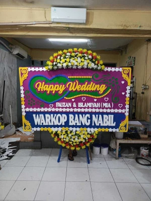 Papan Bunga di Depok