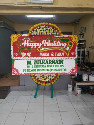 Papan Bunga di Depok