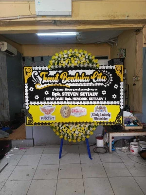 Papan Bunga di Depok